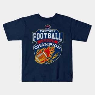 Fantasy Football League Champion Kids T-Shirt